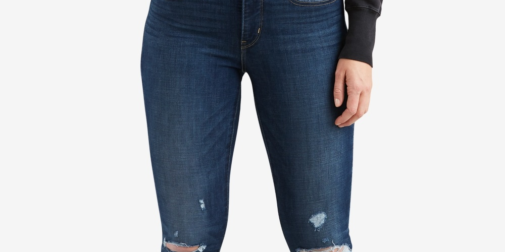 Calça jeans skinny Levi's 311 Shaping feminina, azul, tamanho 33R