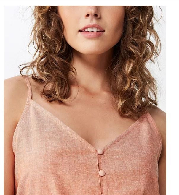 Camisola Alex da Cotton On Junior, tamanho marrom, médio