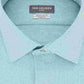 Camisa social masculina Van Heusen Regular-Fit Performance Stretch, sem vincos e com gola flexível, tamanho azul 36x37
