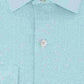 Camisa social masculina Van Heusen Regular-Fit Performance Stretch, sem vincos e com gola flexível, tamanho azul 36x37
