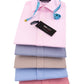Camisa social masculina Tommy Hilfiger com ajuste atlético elástico rosa 16,5 x 36-37
