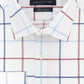 Camisa social xadrez slim fit masculina Tommy Hilfiger vermelha tamanho 15x34x35