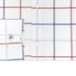 Camisa social xadrez slim fit masculina Tommy Hilfiger vermelha tamanho 15x34x35