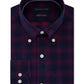 Camisa social masculina Tommy Hilfiger Classic Fit Check vermelha tamanho 17x34-35