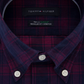 Camisa social masculina Tommy Hilfiger Classic Fit Check vermelha tamanho 17x34-35