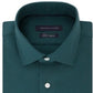 Camisa social masculina Tommy Hilfiger Athletic Fit Flex Collar, verde, tamanho 17,5 x 36-37