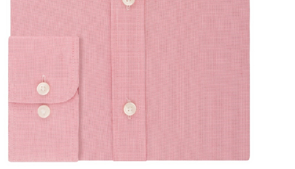 Camisa social masculina Tommy Hilfiger Athletic-Fit Moisture-Wicking Flex Performance, vermelha, tamanho 17x32-33