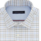 Camisa social xadrez slim fit masculina Tommy Hilfiger verde brilhante tamanho 16,5 x 34-35