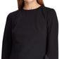 Vestido Ralph Lauren Feminino Preto com Cinto, Manga Sino, Decote Joia, Acima do Joelho, Tamanho 6