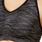 Sutiã esportivo fitness Ideology Low Impact feminino, preto, tamanho pequeno