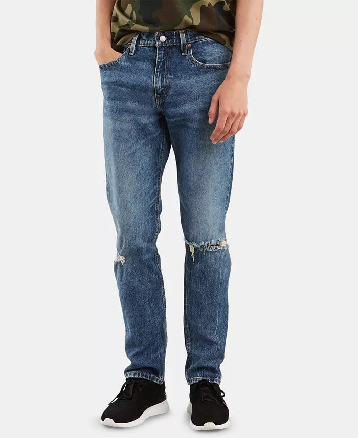 Calça Jeans Levi's 502 Regular Tapered Fit Azul Tamanho 34X34