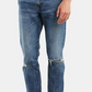Calça Jeans Levi's 502 Regular Tapered Fit Azul Tamanho 34X34