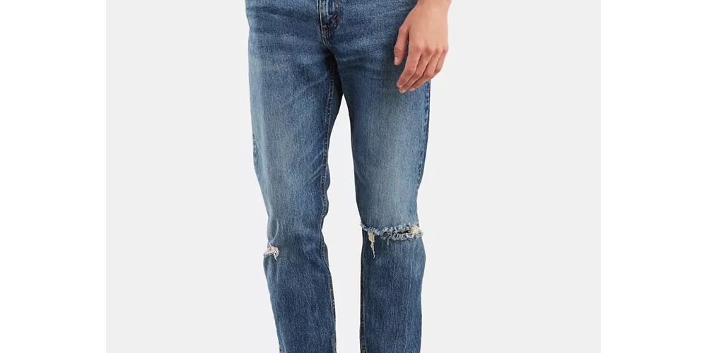 Calça Jeans Levi's 502 Regular Tapered Fit Azul Tamanho 34X34