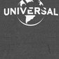 Moletom com capuz masculino com logotipo universal cinza escuro tamanho XX-G