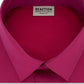 Camisa social masculina Kenneth Cole Reaction Slim Fit All Day Flex Solid, rosa, tamanho 16,5 x 34 x 35