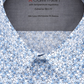 Camisa Calvin Klein Masculina Extreme Slim Fit Estampada Azul Tamanho 14,5X32-33
