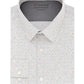 Camisa social masculina Calvin Klein extra slim fit com estampa elástica laranja tamanho 16,5 x 32 x 33
