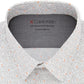 Camisa social masculina Calvin Klein extra slim fit com estampa elástica laranja tamanho 16,5 x 32 x 33