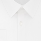 Camisa social Calvin Klein masculina extra slim fit, elástica, sem rugas, lisa, branca, tamanho 15,5 x 32-33