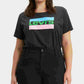 Camiseta Levi's Feminina Trendy Plus Size Perfect Preta Tamanho 3X