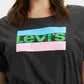 Camiseta Levi's Feminina Trendy Plus Size Perfect Preta Tamanho 3X