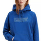 Moletom com capuz esportivo gráfico feminino Levi's azul-marinho tamanho GG