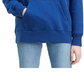 Moletom com capuz esportivo gráfico feminino Levi's azul-marinho tamanho XX-G
