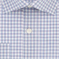 Camisa social masculina Michael Kors Classic Regular Fit, não passável, roxa, tamanho 17,5 x 34 x 35