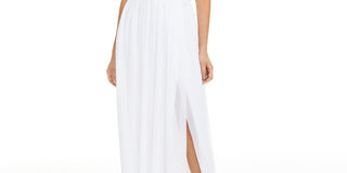 Vestido de festa infantil City Studios Junior's Embellished Illusion Tulip, branco, tamanho 15