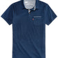 Camisa Polo Masculina Levi's Pocket Azul Médio Tamanho X-Grande