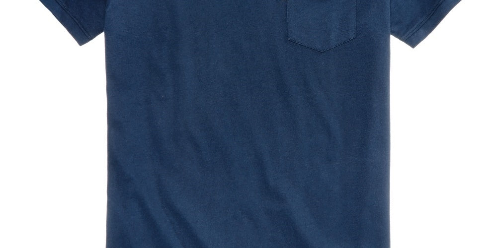 Camisa Polo Masculina Levi's Pocket Azul Médio Tamanho X-Grande