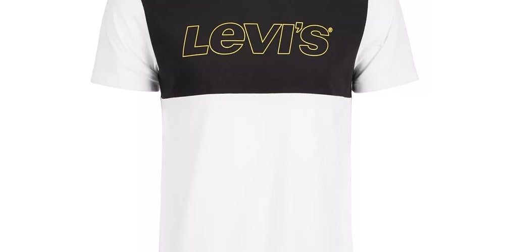 Camiseta Levi's Masculina Grove Colorblocked Logo Graphic Branca Tamanho X-G