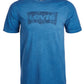 Camiseta Levi's Masculina com Estampa de Logotipo Batwing Azul Tamanho Médio