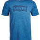 Camiseta Levi's Masculina com Estampa de Logotipo Batwing Azul Tamanho X-G