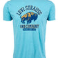 Camiseta Levi's Masculina Buffalo Graphic Azul Tamanho Médio