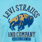 Camiseta Levi's Masculina Buffalo Graphic Azul Tamanho Médio