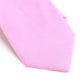 Gravata masculina Nautica, lisa, brilhante, fina, de seda, rosa, tamanho regular