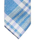 Gravata de escritório xadrez masculina Nautica, azul, tamanho regular