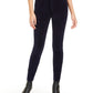 Jeans Hilary Velvet de cintura alta feminino, tamanho 26, azul
