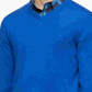 Suéter Calvin Klein Masculino de Lã Merino com Gola V Azul Tamanho X-G