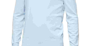 Suéter Calvin Klein Masculino com Zíper 1/4 Azul Tamanho P