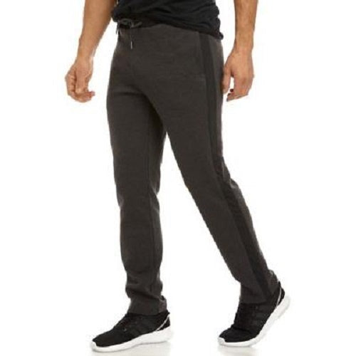Calça de moletom masculina Calvin Klein Mixed Media, cinza, tamanho X-G
