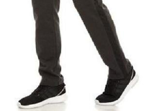 Calça de moletom masculina Calvin Klein Mixed Media, cinza, tamanho X-G