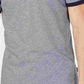 Calvin Klein Polo Masculino Interlock de Algodão Líquido com Botões Azul Tamanho P
