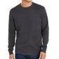 Suéter DKNY Masculino Regular Fit Crewneck Cinza Escuro Tamanho P