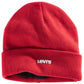 Gorro Levi's Masculino com Bordado em Tons Vermelho Tamanho Regular