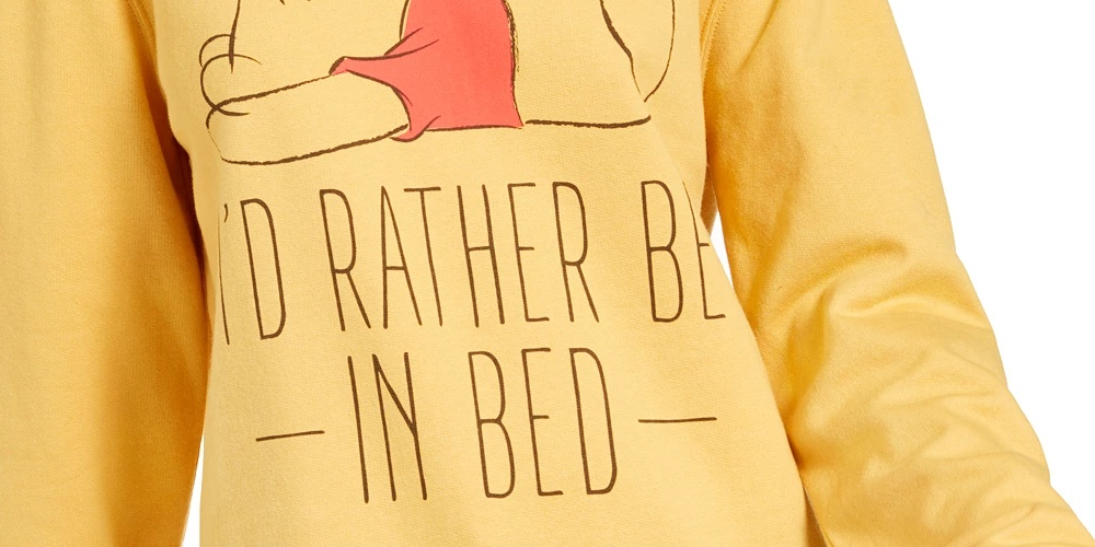 Moletom Ursinho Pooh da Disney Junior, tamanho dourado, tamanho extragrande