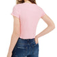 Camiseta Love Tribe Juniors Lose My Number Rosa Tamanho P