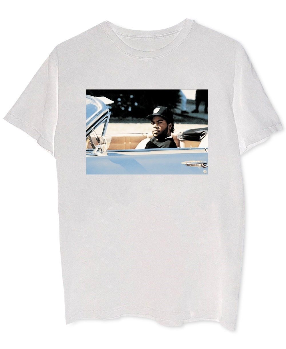 Camiseta masculina gráfica Merch Traffic Ice Cube Boyz The Hood, branca, tamanho XX-G