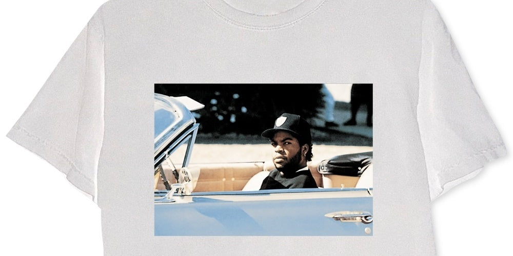 Camiseta masculina gráfica Merch Traffic Ice Cube Boyz The Hood, branca, tamanho XX-G